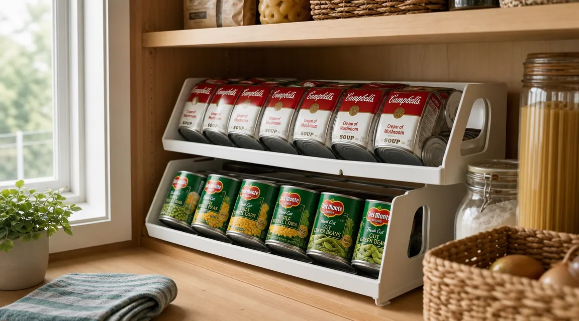 Simple Houseware Can Dispenser Review: Six Months in My Pantry and One in the Fridge