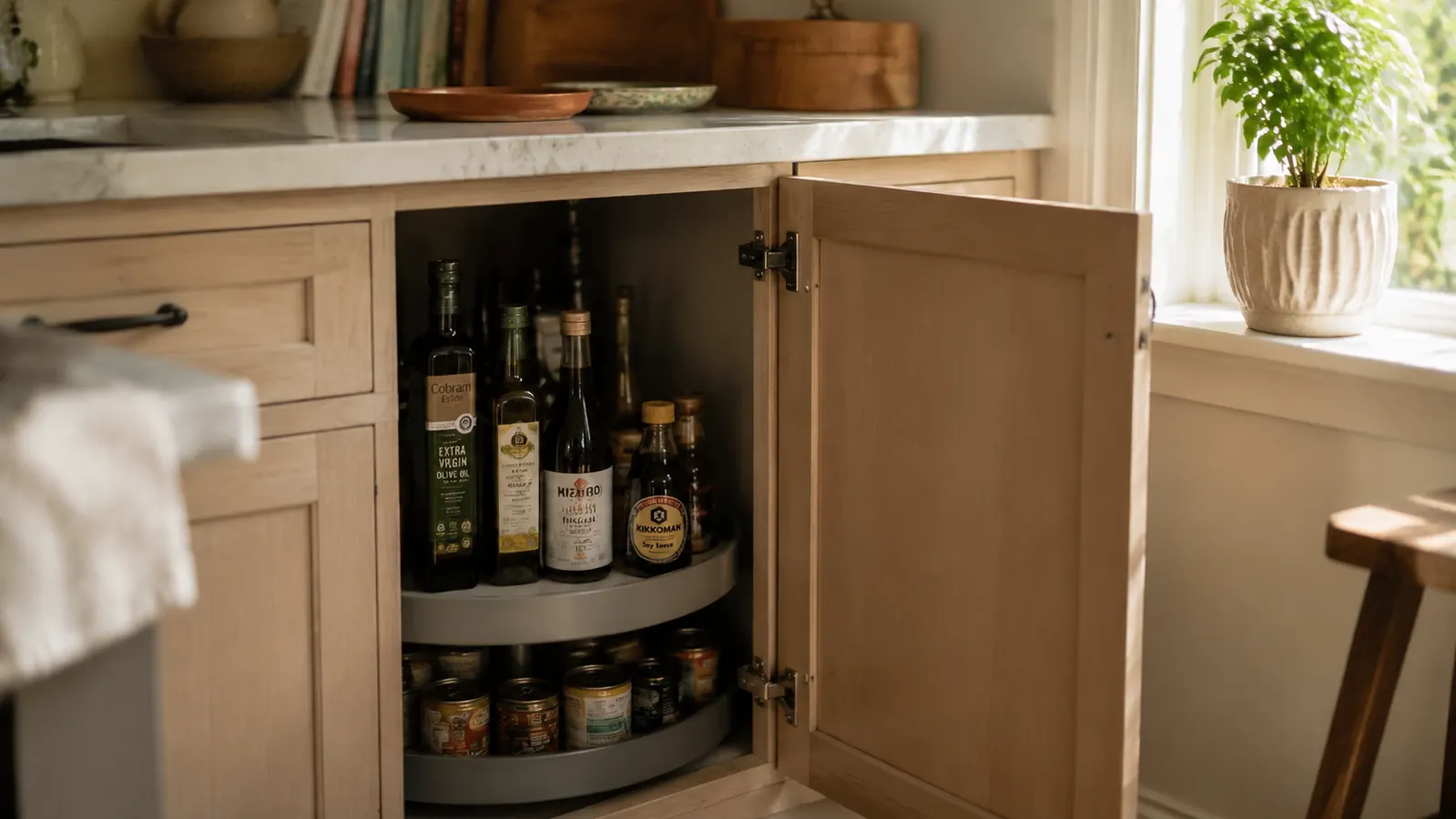 The Corner Cabinet I Had Not Opened in Two Years Is Now My Favorite Spot in the Kitchen